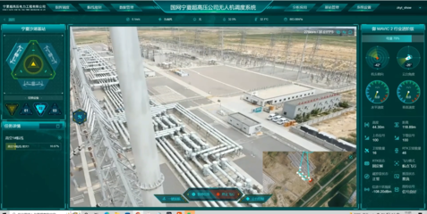 黑科技來襲!寧夏電網首次實現750千伏變電站多機協同自主巡檢